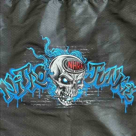 Nitro Junkies Black Drawstring Backpack - Picture 3 of 4